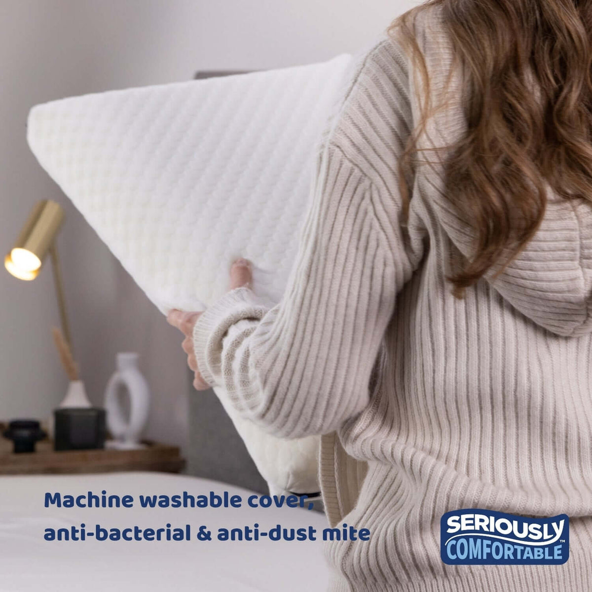 Seriously Comfortable	Cool Revolution Comfort Pillow | UK's Leading Pillow Specialist | UK's Lowest Prices | Featuring UK's Best Brands including TEMPUR®, Dunlopillo, Hypnos, Silentnight, Sealy, Seriously Comfortable & More