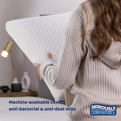 Seriously Comfortable	Cool Revolution Comfort Pillow | UK's Leading Pillow Specialist | UK's Lowest Prices | Featuring UK's Best Brands including TEMPUR®, Dunlopillo, Hypnos, Silentnight, Sealy, Seriously Comfortable & More