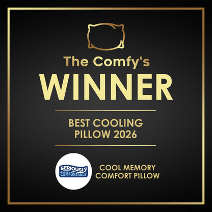 Cool Memory Foam Side Sleeper Pillow by Seriously Comfortable