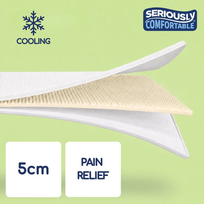 Cool Revive Pain Relief Mattress Topper by Seriously Comfortable