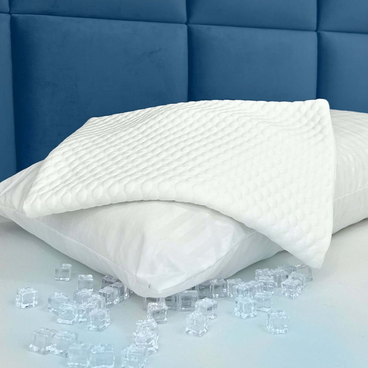 Adormo Loves to Be Cool Pillow Cover Pair | UK's Leading Pillow Specialist | UK's Lowest Prices | Featuring UK's Best Brands including TEMPUR®, Dunlopillo, Hypnos, Silentnight, Sealy, Seriously Comfortable & More