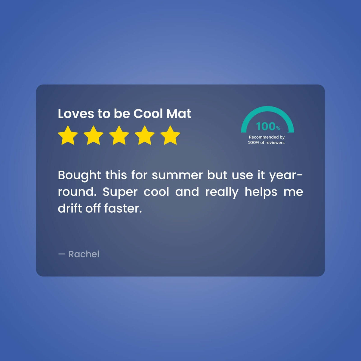 Adormo Loves to Be Cool Mat | UK's Leading Pillow Specialist | UK's Lowest Prices | Featuring UK's Best Brands including TEMPUR®, Dunlopillo, Hypnos, Silentnight, Sealy, Seriously Comfortable & More