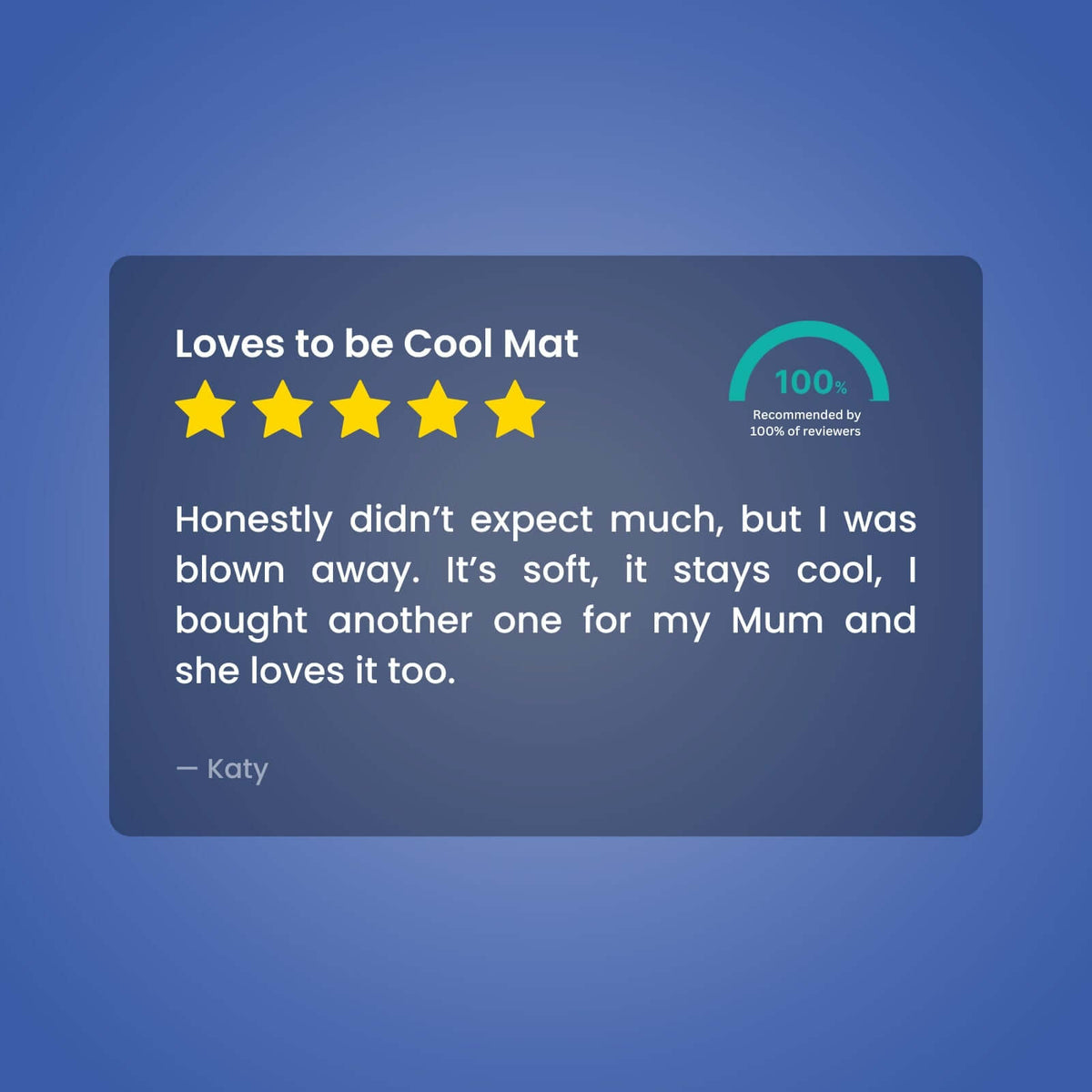 Adormo Loves to Be Cool Mat | UK's Leading Pillow Specialist | UK's Lowest Prices | Featuring UK's Best Brands including TEMPUR®, Dunlopillo, Hypnos, Silentnight, Sealy, Seriously Comfortable & More