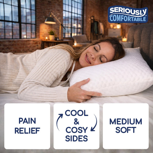 Cool & Cosy Cloud Pain Relief Pillow by Seriously Comfortable