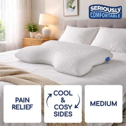 Ergo Pain Relief Pillow by Seriously Comfortable