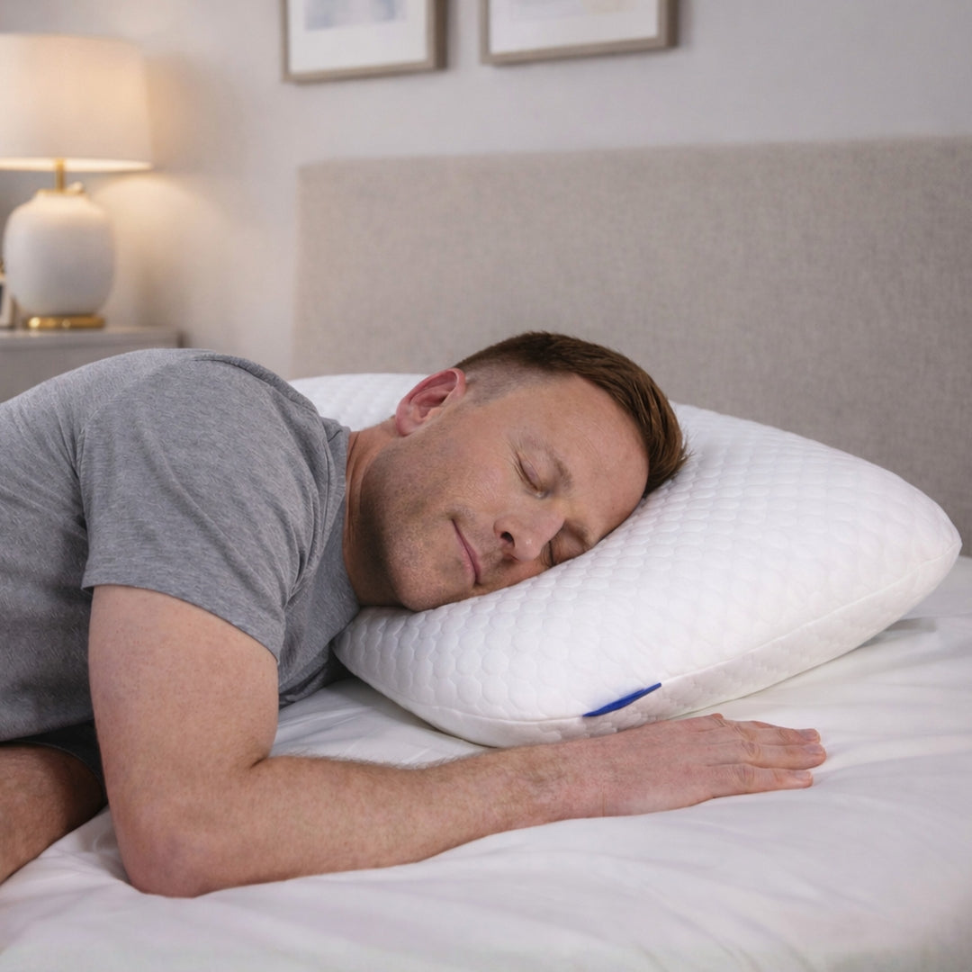 Cool Memory Foam Side Sleeper Pillow by Seriously Comfortable