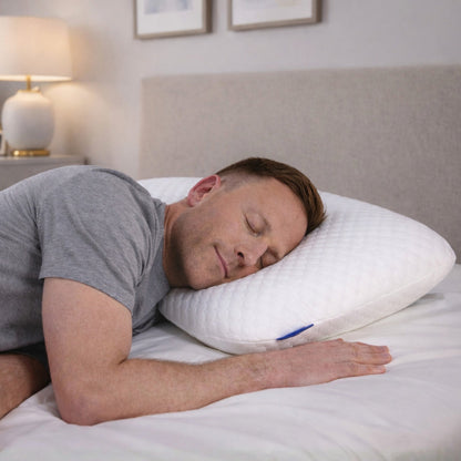 Cool Memory Foam Side Sleeper Pillow by Seriously Comfortable