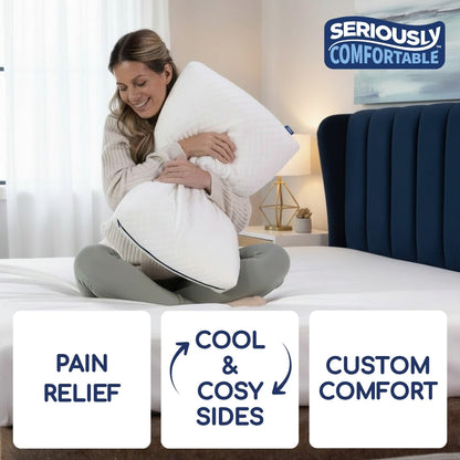 Cool & Cosy Revolution Pain Relief Pillow by Seriously Comfortable