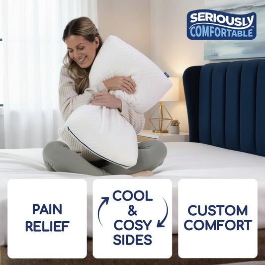 Cool & Cosy Revolution Pain Relief Pillow by Seriously Comfortable