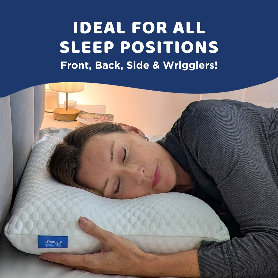 Ergo Pain Relief Pillow by Seriously Comfortable