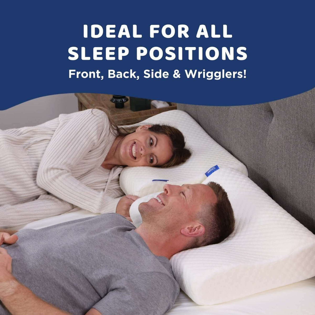 Seriously Comfortable	Cool Anatomic Comfort Pillow | UK's Leading Pillow Specialist | UK's Lowest Prices | Featuring UK's Best Brands including TEMPUR®, Dunlopillo, Hypnos, Silentnight, Sealy, Seriously Comfortable & More