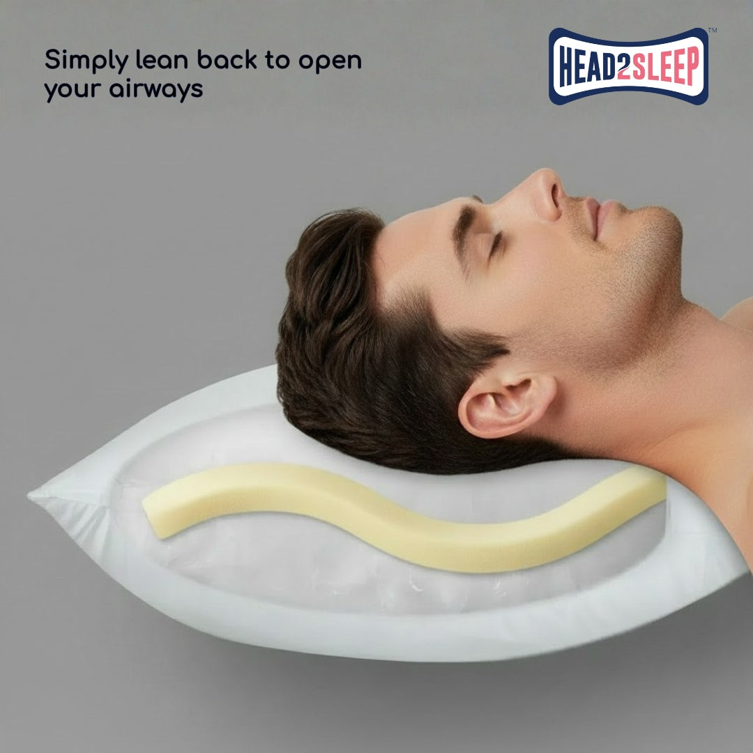 Anti-Snore Support Pillow by Head2Sleep