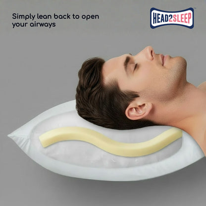 Anti-Snore Support Pillow by Head2Sleep