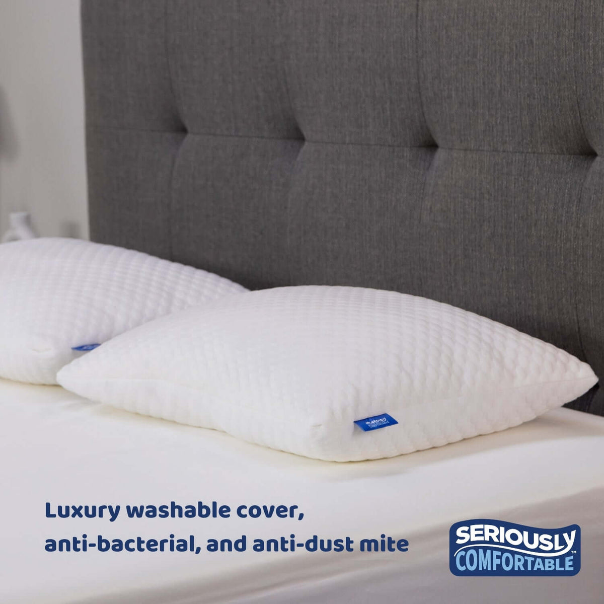Seriously Comfortable	Cool Cloud Comfort Pillow | UK's Leading Pillow Specialist | UK's Lowest Prices | Featuring UK's Best Brands including TEMPUR®, Dunlopillo, Hypnos, Silentnight, Sealy, Seriously Comfortable & More